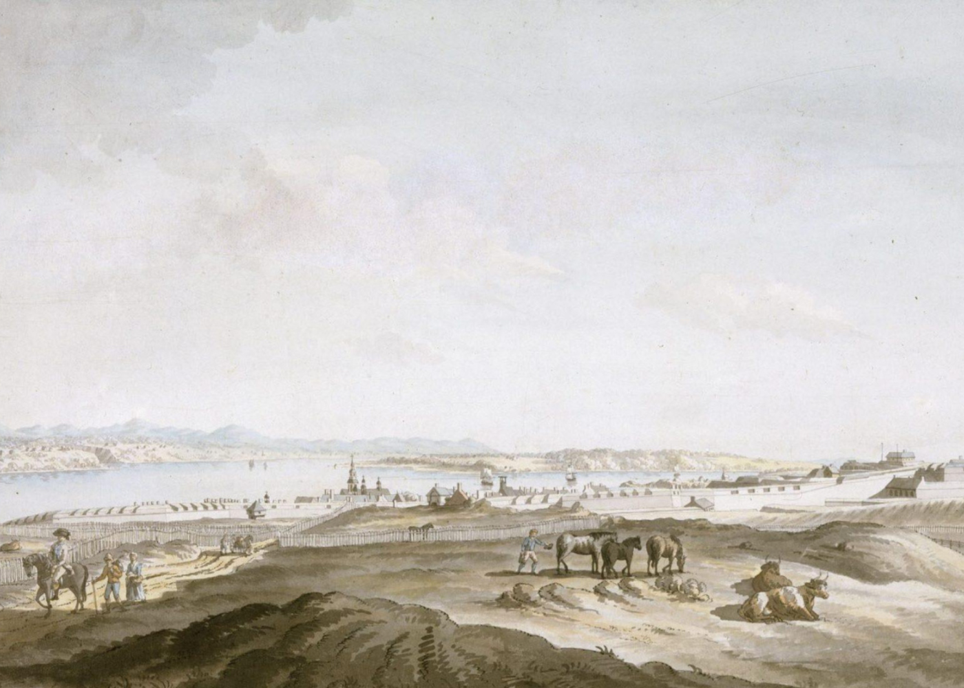 Portrait des plaines d'Abraham - Période précoloniale