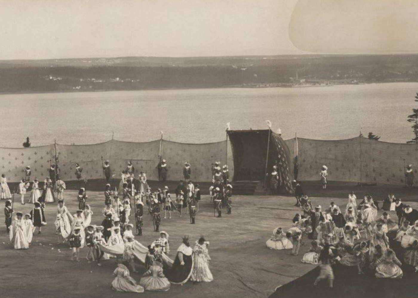Image des Fêtes du Tricentenaire de la ville de Québec en 1908 (archives CCBN)