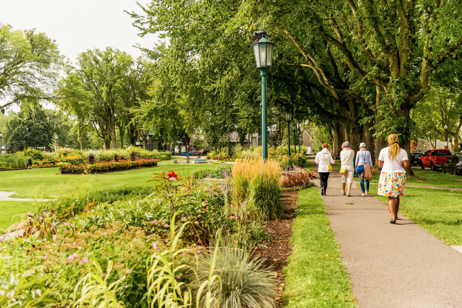 Jardin Jeanne-d'Arc des plaines d'Abraham