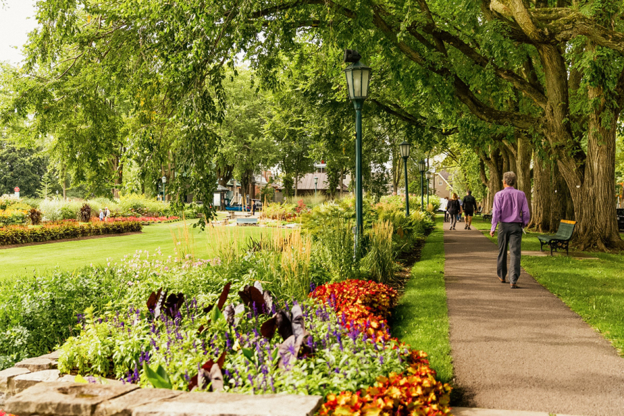 Jardin Jeanne-d'Arc des plaines d'Abraham
